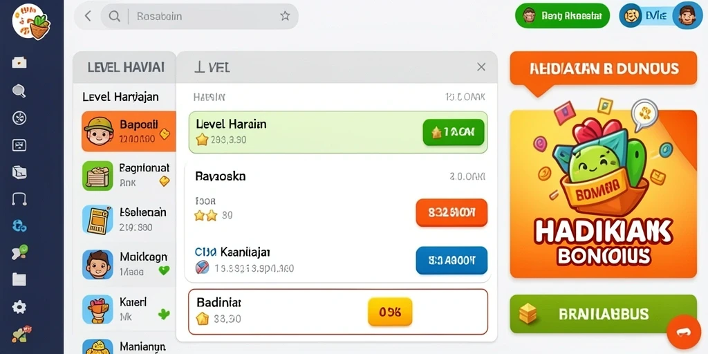 Tampilan antarmuka yang menarik dan mudah digunakan.