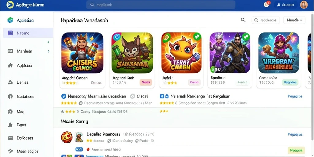 Tampilan menarik dengan navigasi mudah.
