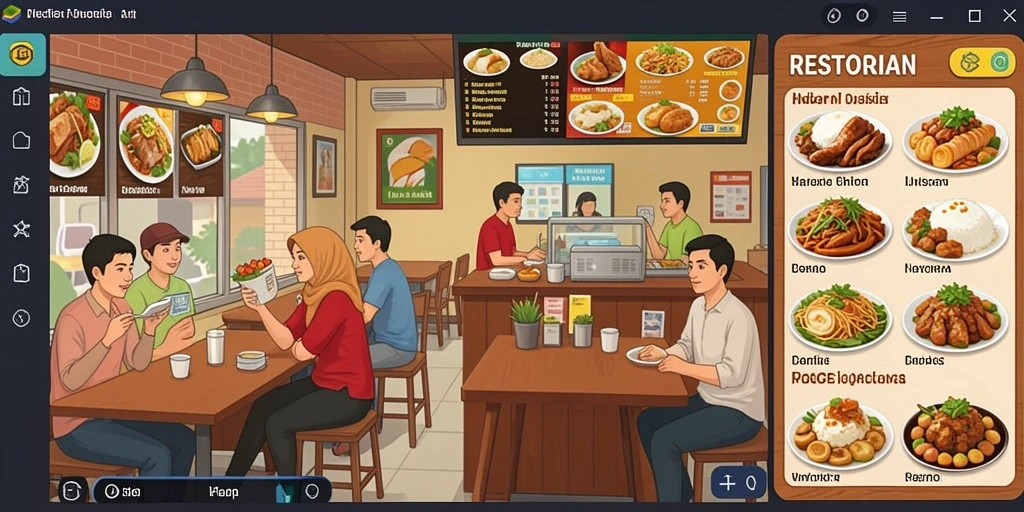 Tampilan antarmuka yang sederhana dan mudah digunakan.