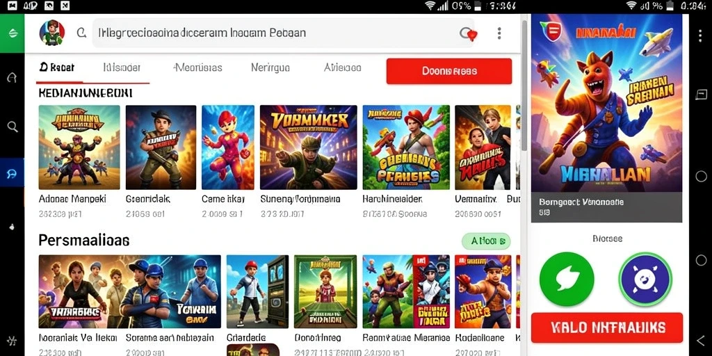 Antarmuka aplikasi yang menarik dan mudah digunakan.