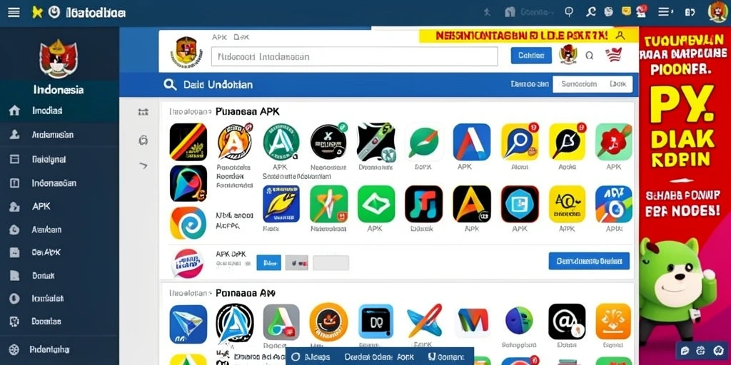 Tampilan antarmuka yang modern dan menarik.