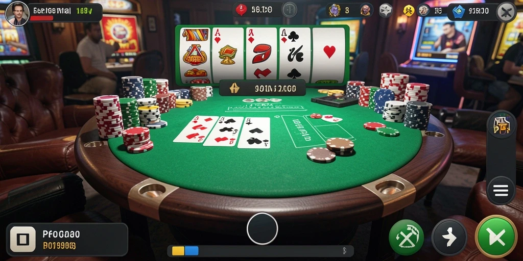 Tampilan mesin slot yang menarik dan penuh warna.