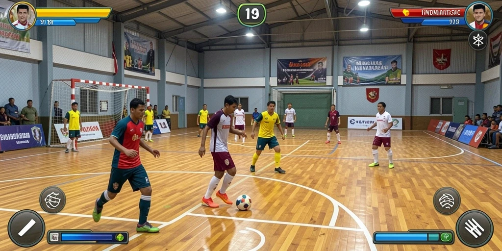 Tampilan antarmuka yang sederhana dan menarik.