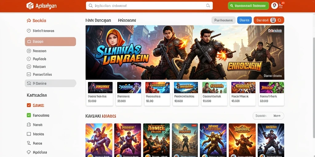 Tampilan antarmuka yang menarik dan mudah digunakan.